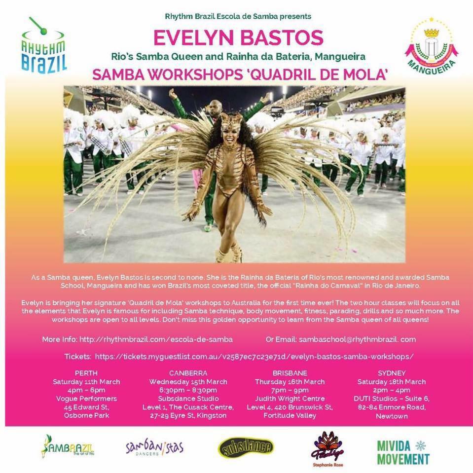 Evelyn Bastos Workshop Brisbane
