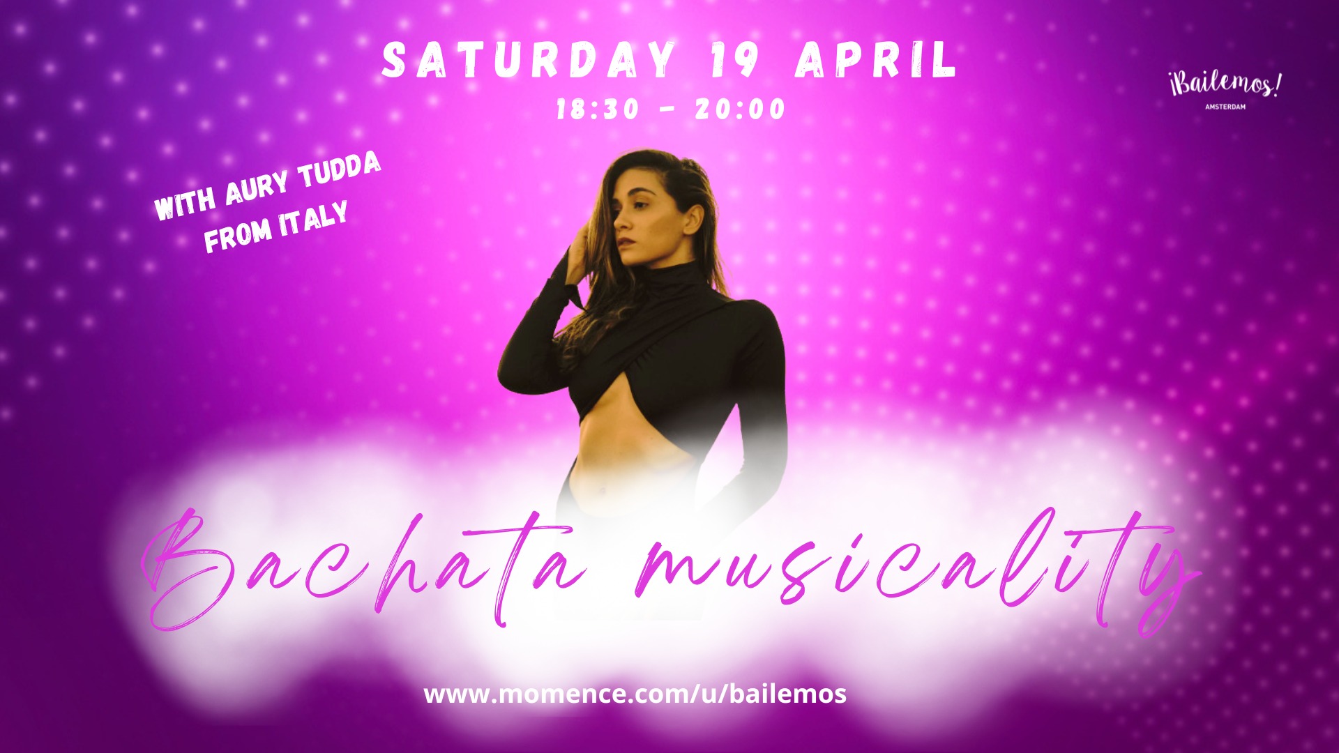 Bachata musicality special class with Aury Tudda (IT)