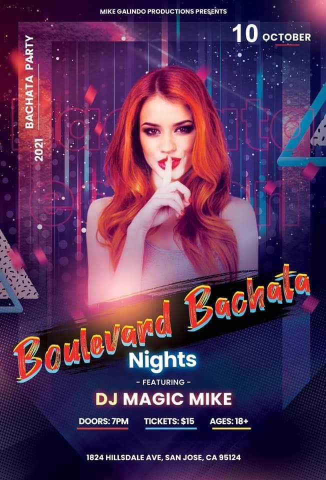 Boulevard Bachata Nights! (Every Sunday Night)