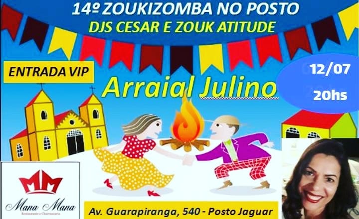 14° ZouKizomba no Posto By Sandra Penna