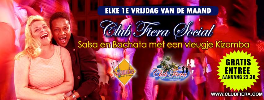 Club Fiera Social ♥ 3 juni (1e vrijdag van de maand)
