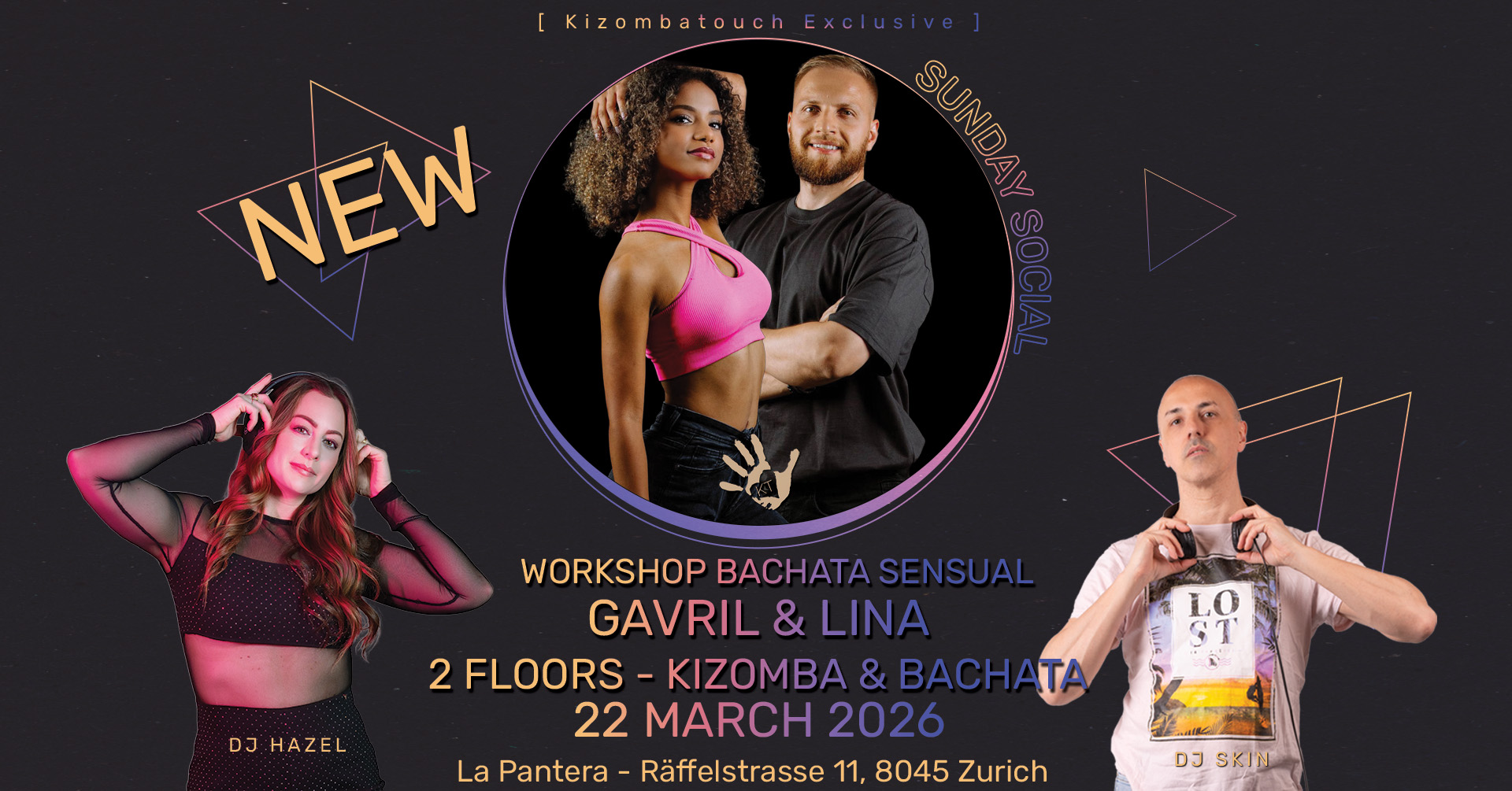 Sunday Social - NEW - 2 floors Kizomba & bachata