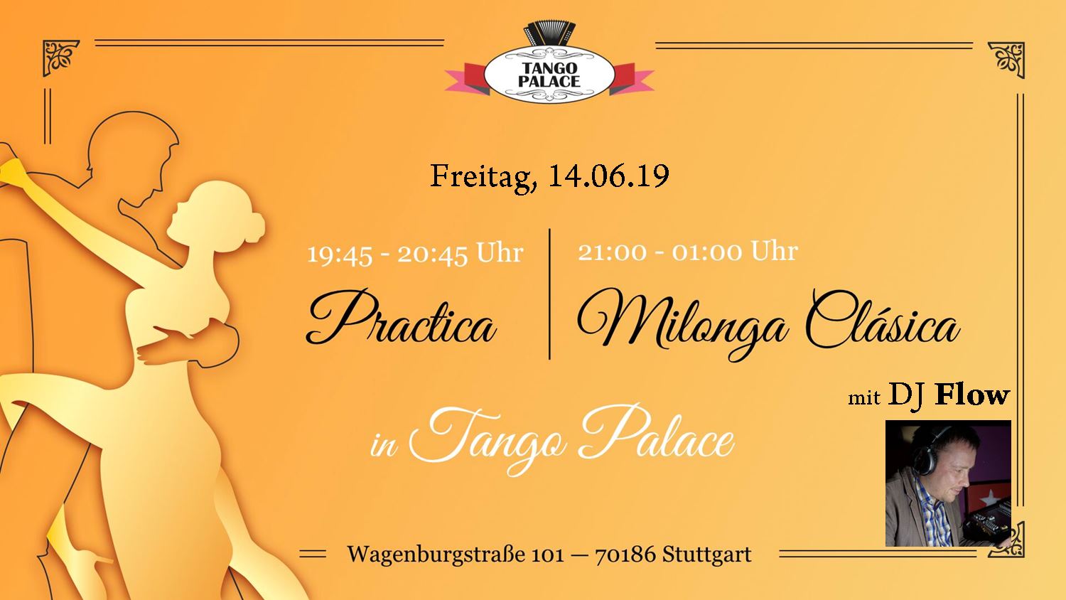 Practica und Milonga clasica in Tango Palace