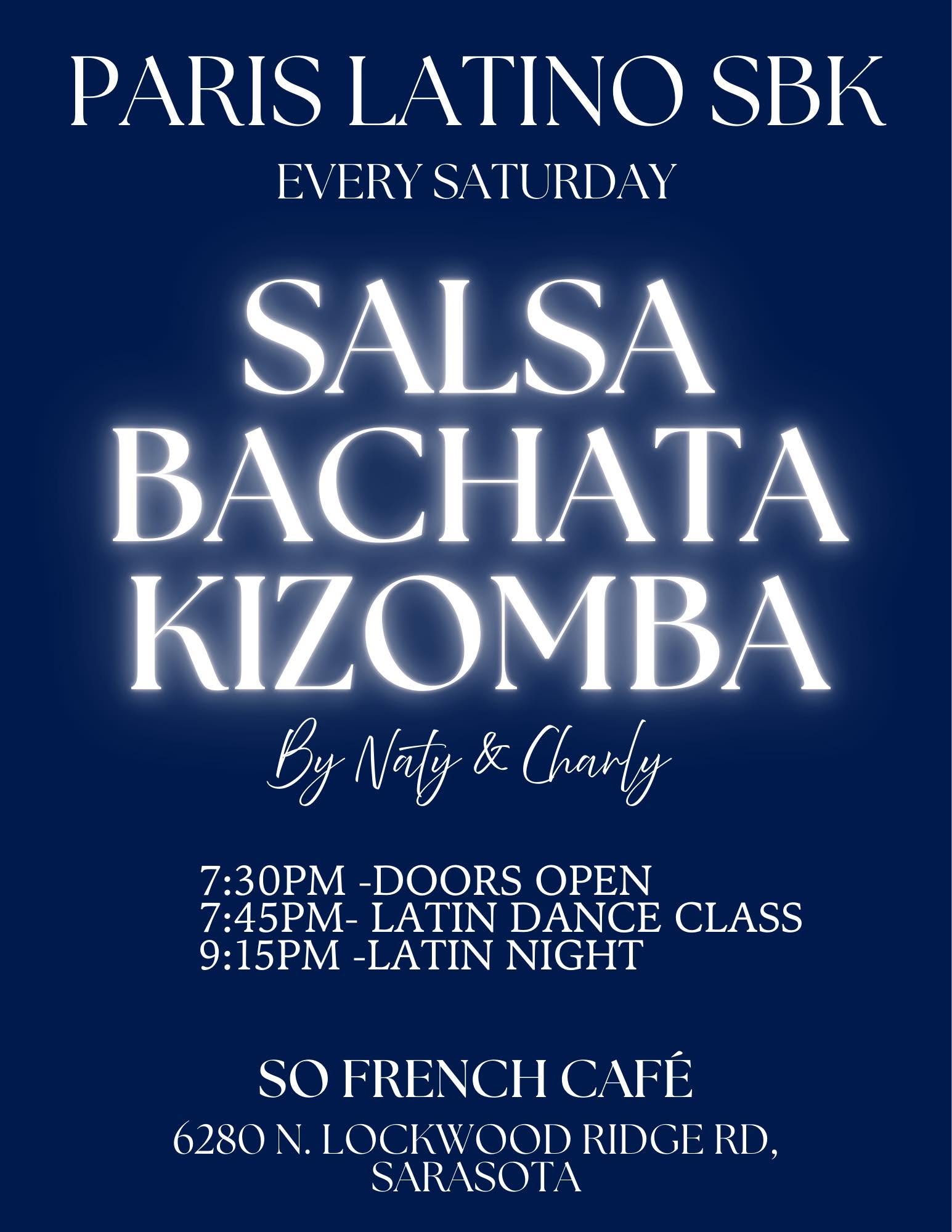 💃🕺LATIN NIGHT + BACHATA Class