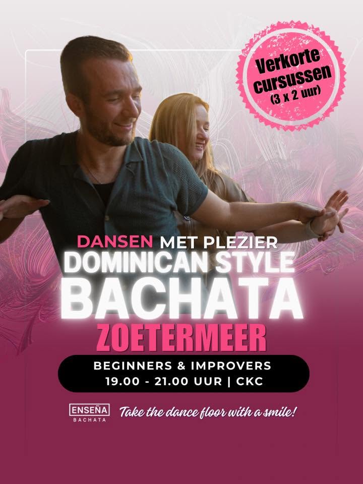 BACHATA CURSUSSEN - Beginners & Improvers (3x2 uur) Zoetermeer