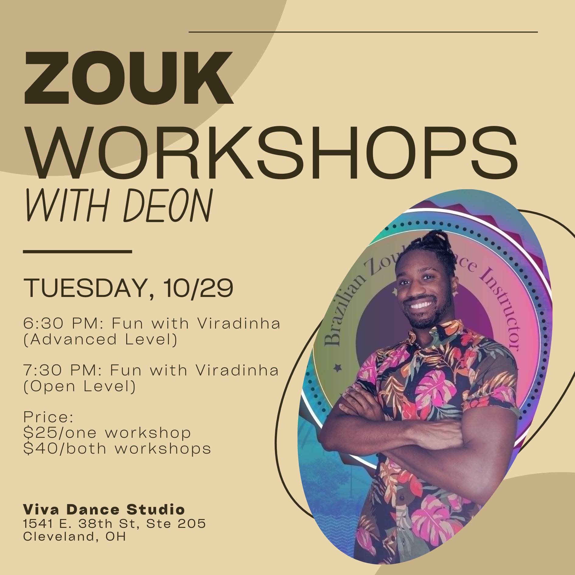 Zouk Workshops with Deon
