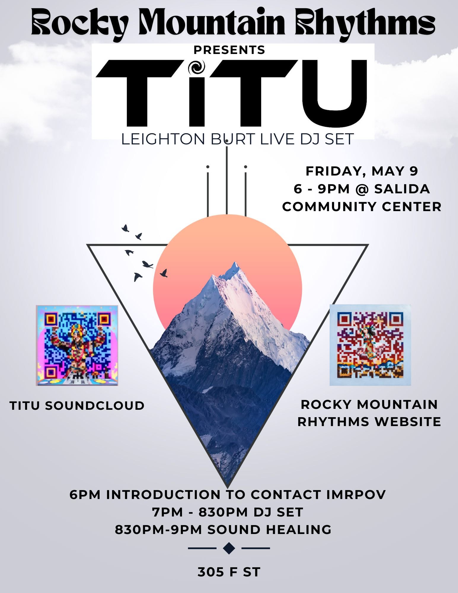 TiTU & Contact Improv @ Salida Ecstatic Dance