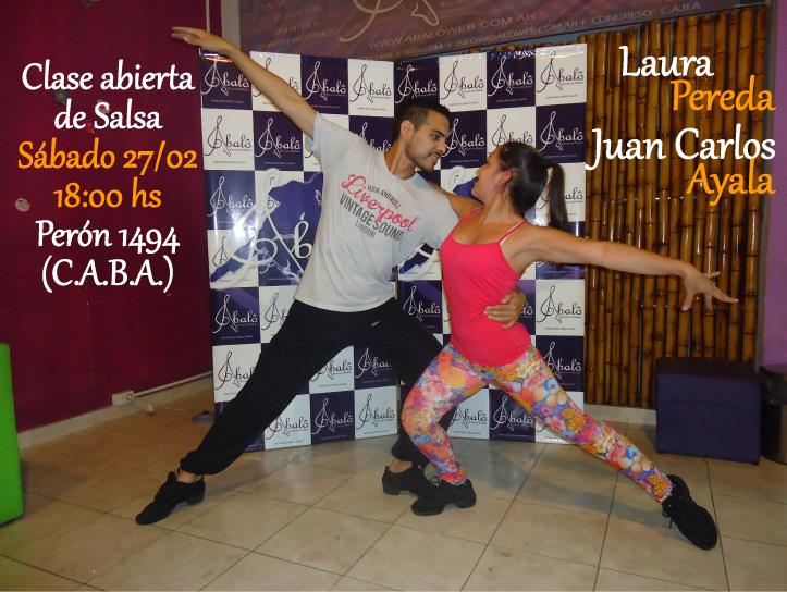 Clase abierta de Salsa en Abaló Escuela de Danzas