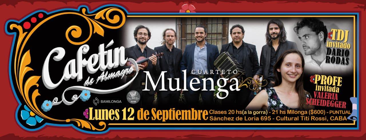 CUARTETO MULENGA EN CAFETIN