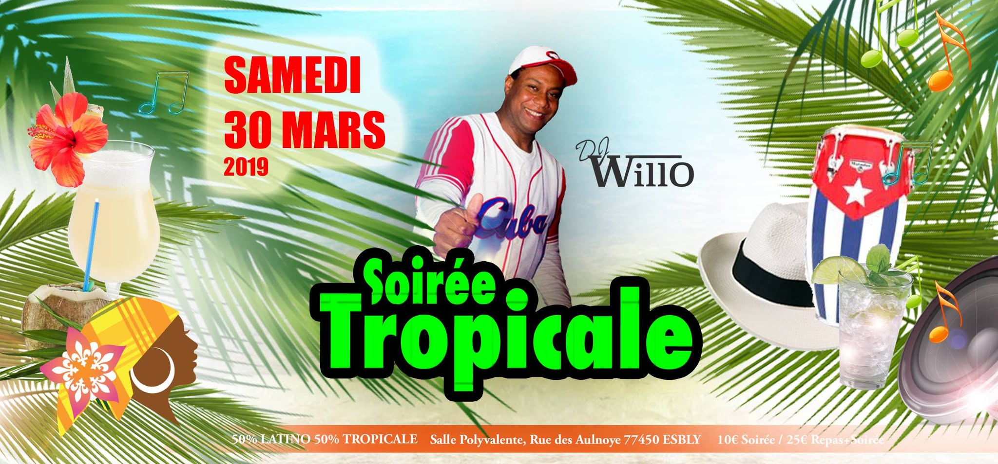 Soirée Tropicale d'Esbly 2019