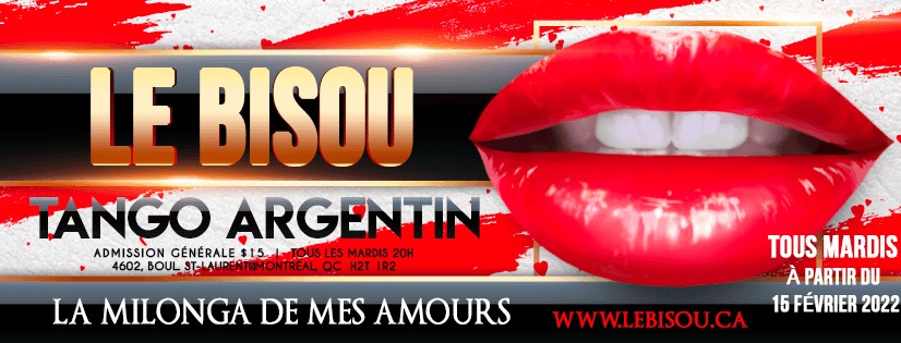 El Bisou la Milonga de Mardi 20h