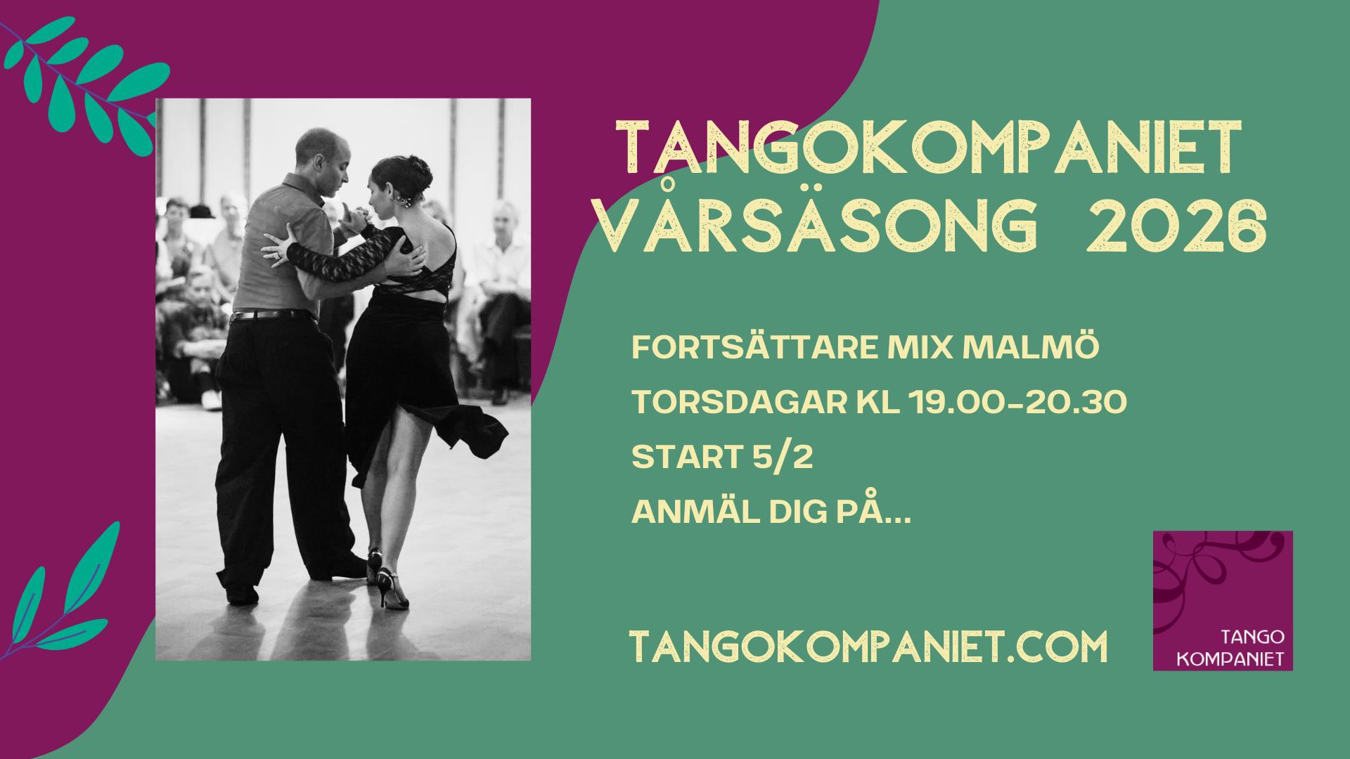 Tangokompaniet Fortsättare Mix Malmö