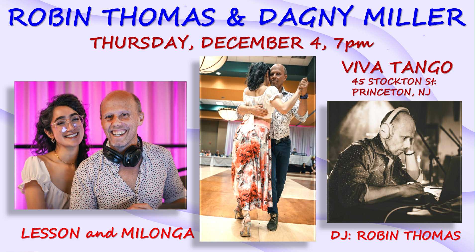 TANGO LESSON and MILONGA with DJ