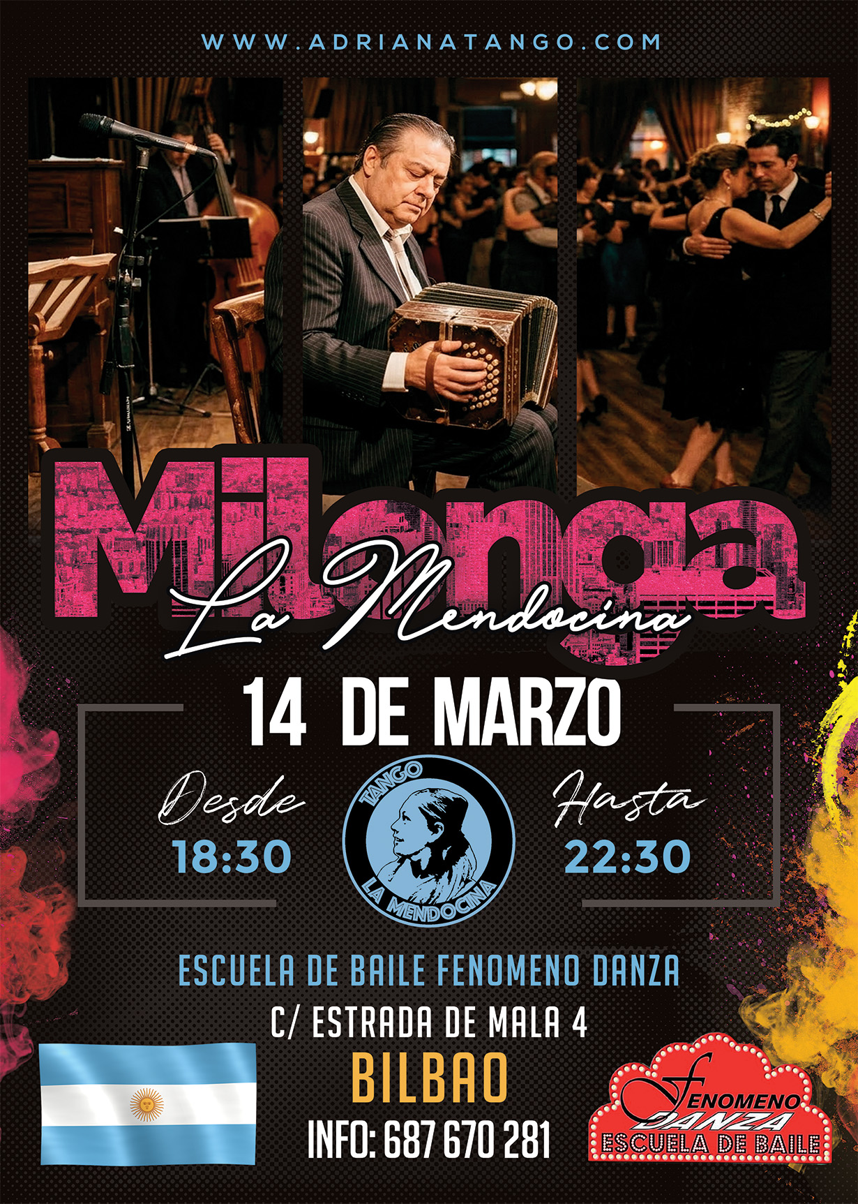 Milonga La Mendocina Marzo 2026