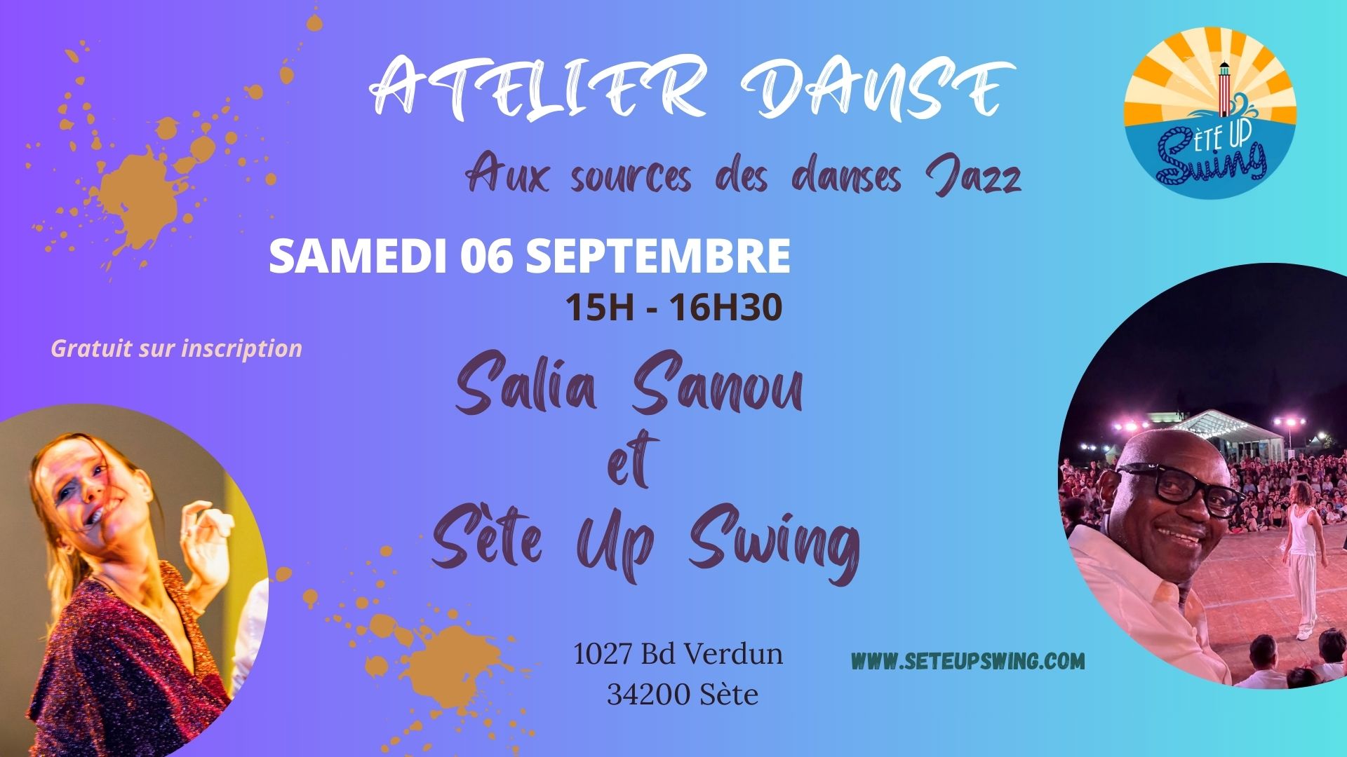 Stage de danse gratuit « aux sources des danses jazz »