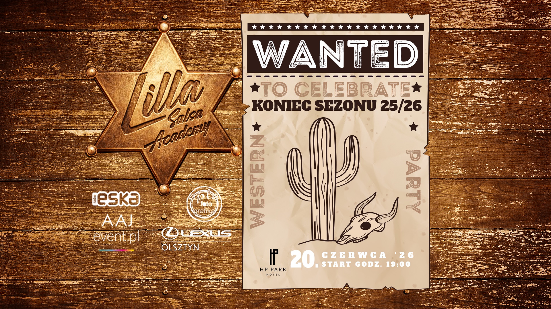 Zakończenie Sezonu Lilla Salsa Academy - Western Party