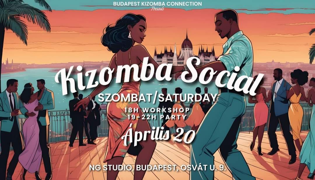 KIZOMBA SOCIAL Budapest - ÁPRILIS20