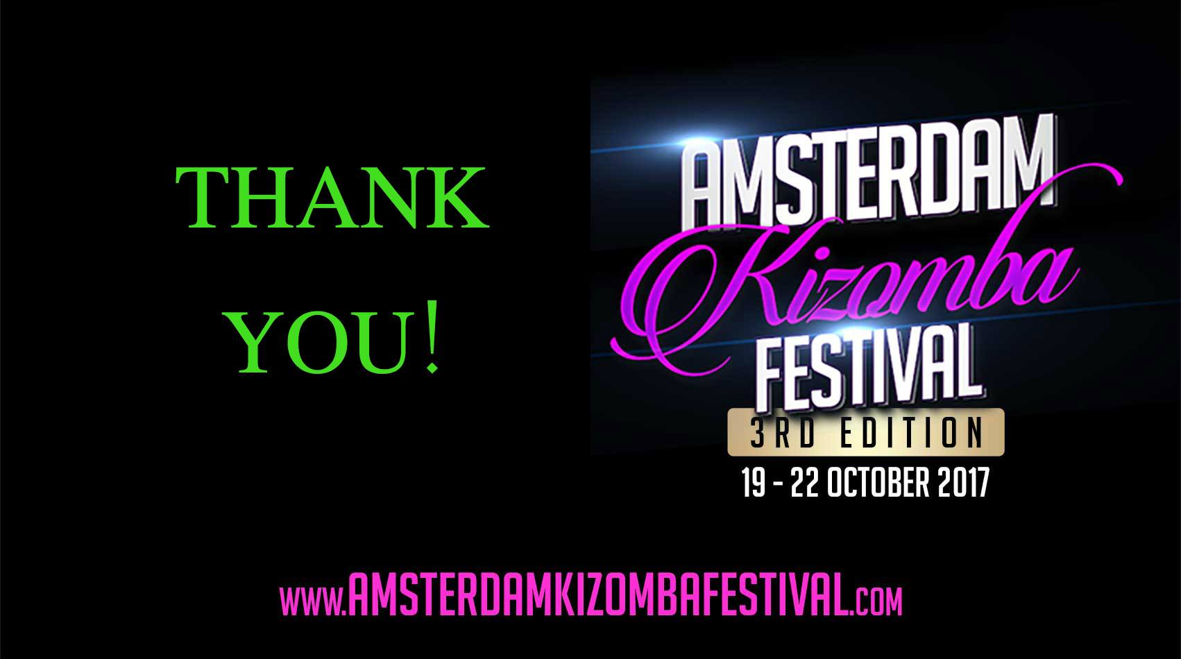 Amsterdam Kizomba Festival 2017 - 3rd Edition - Official event