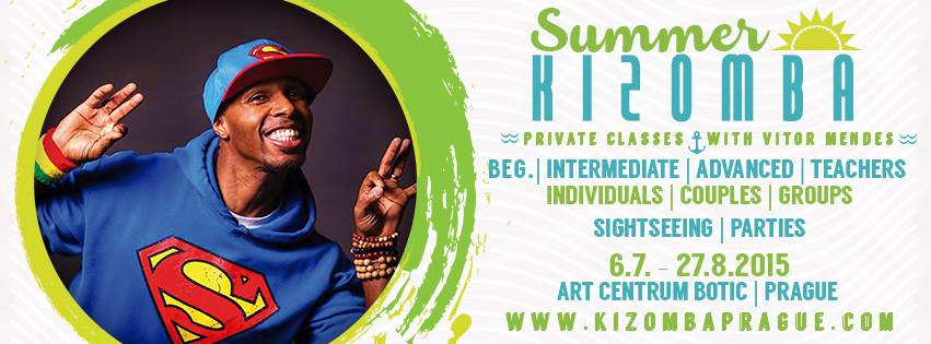 Kizomba Prague :: Summer Kizomba private classes with Vitor Mendes