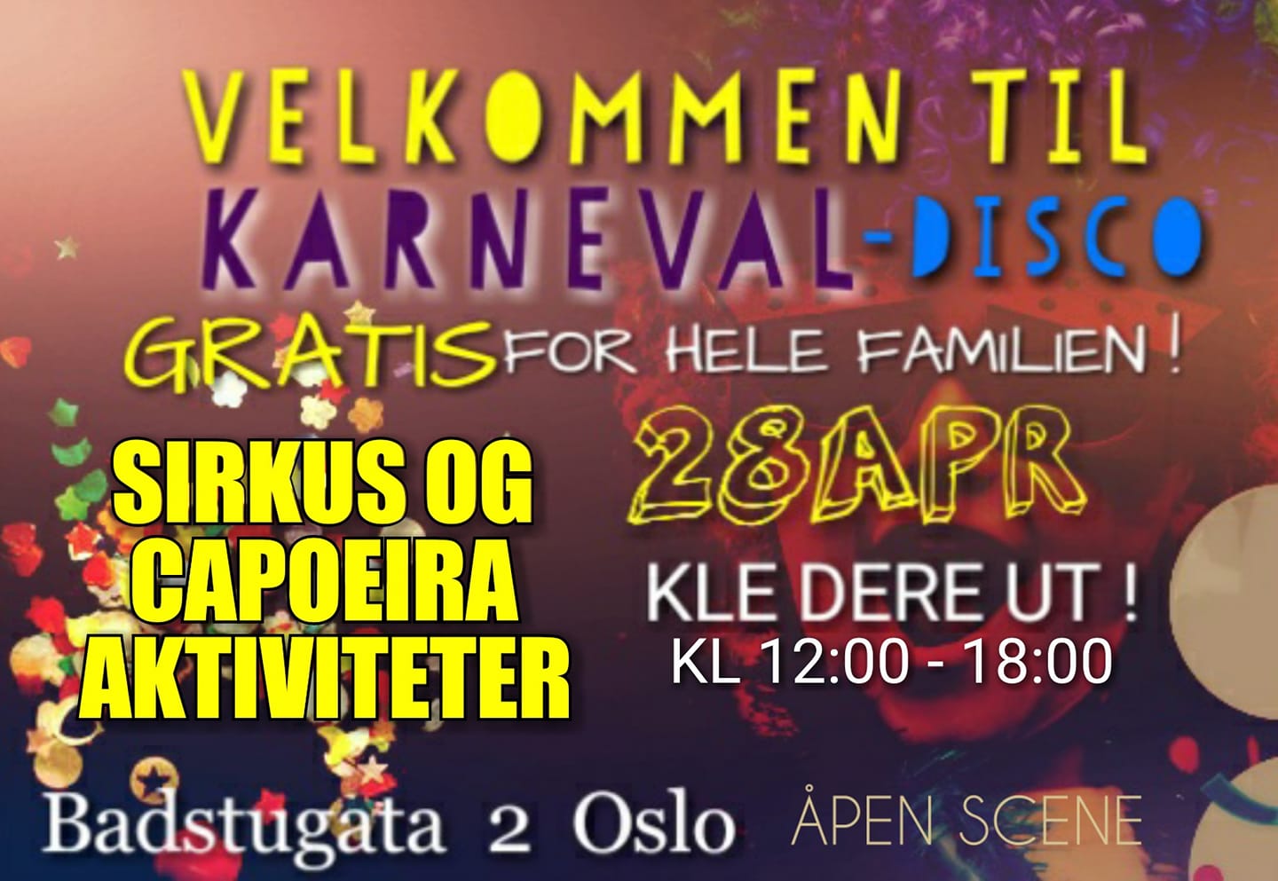 Karneval for Barn og ungdom