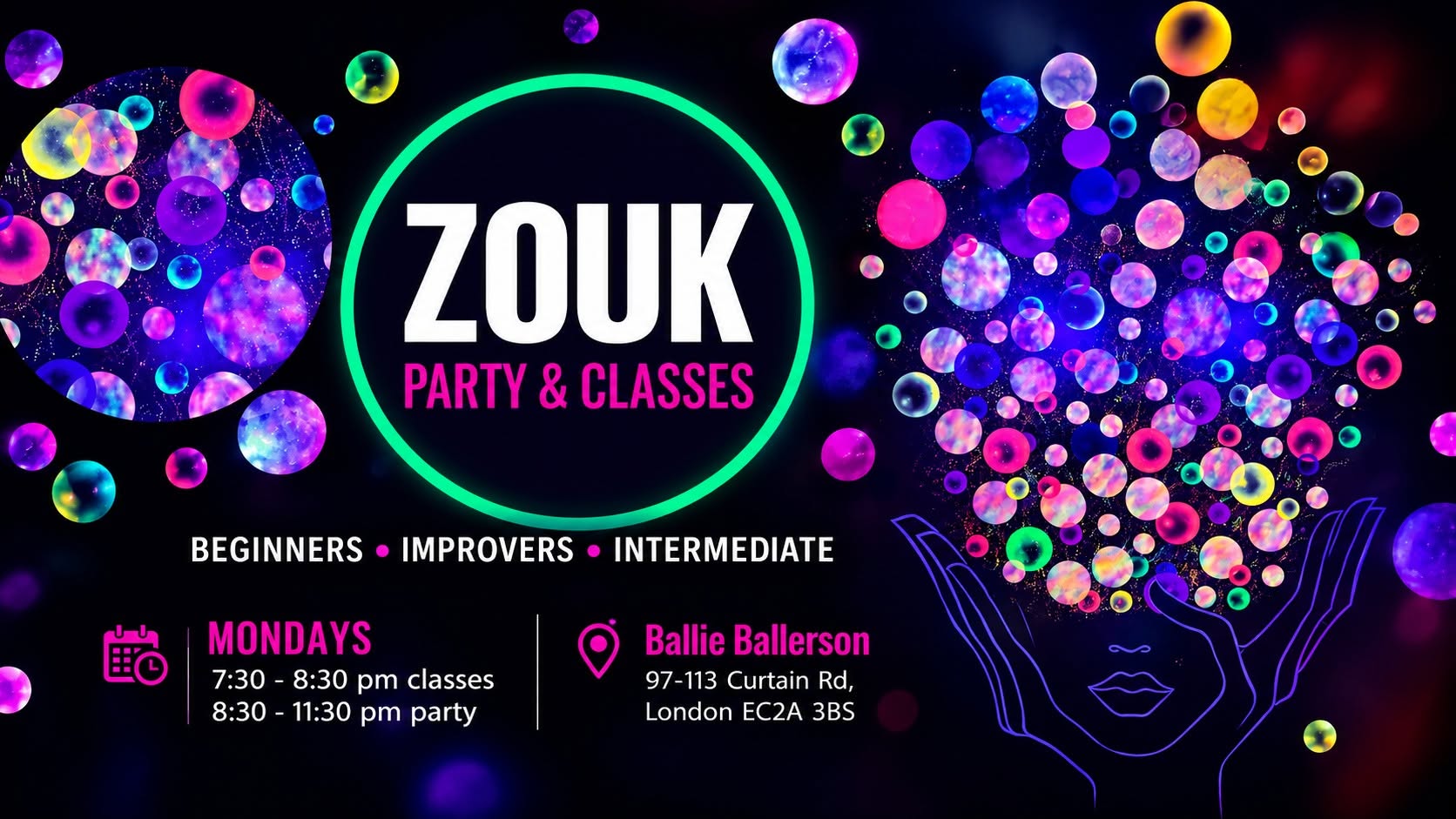 Zouk Every Monday - Ballie Ballerson, Shoreditch