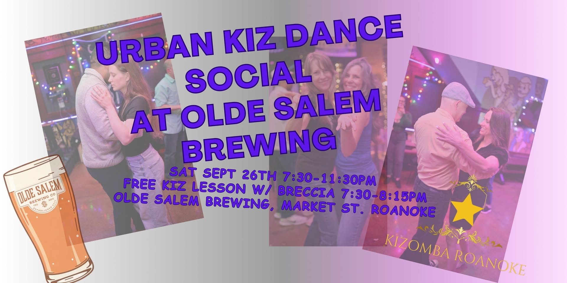 Urban Kiz Dance Social at Olde Salem Brewing - Downtown