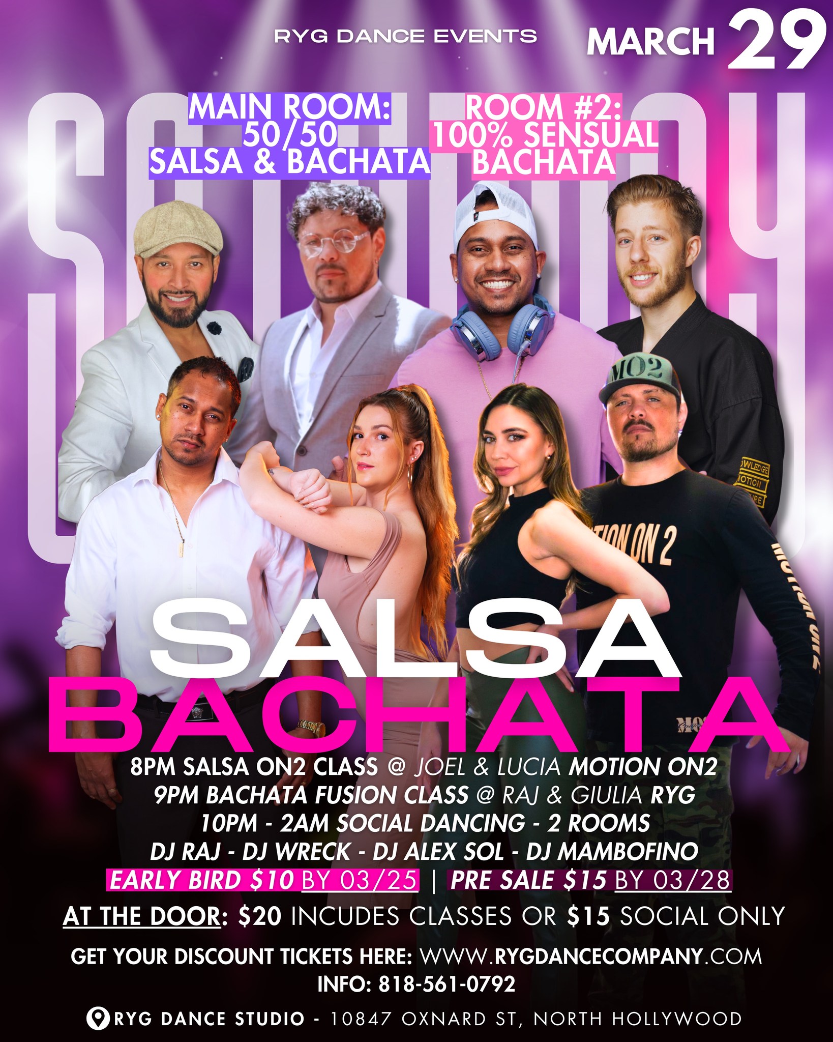 RYG SALSA & BACHATA NIGHT