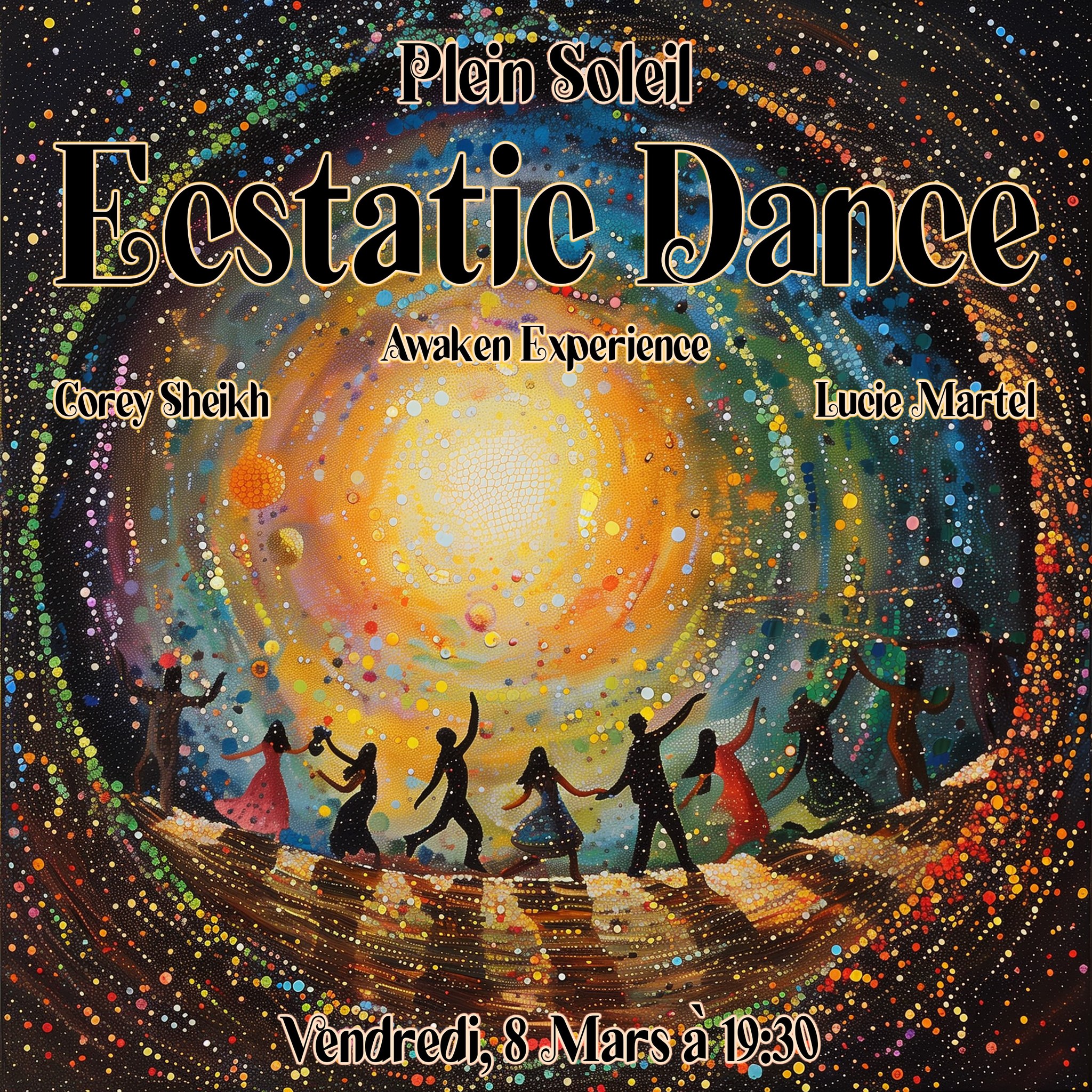 Ecstatic Dance â AWAKEN EXPERIENCE by Corey Sheikh & Lucie Martel