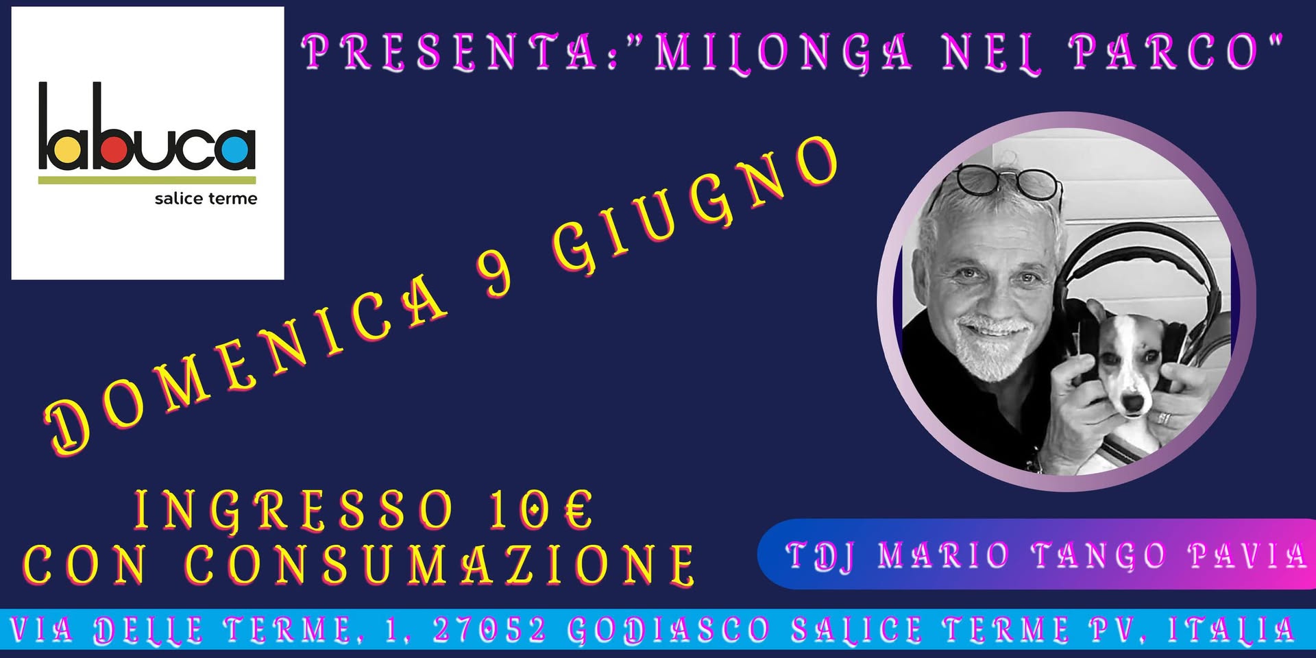 La Buca Presenta : Milonga nel Parco
