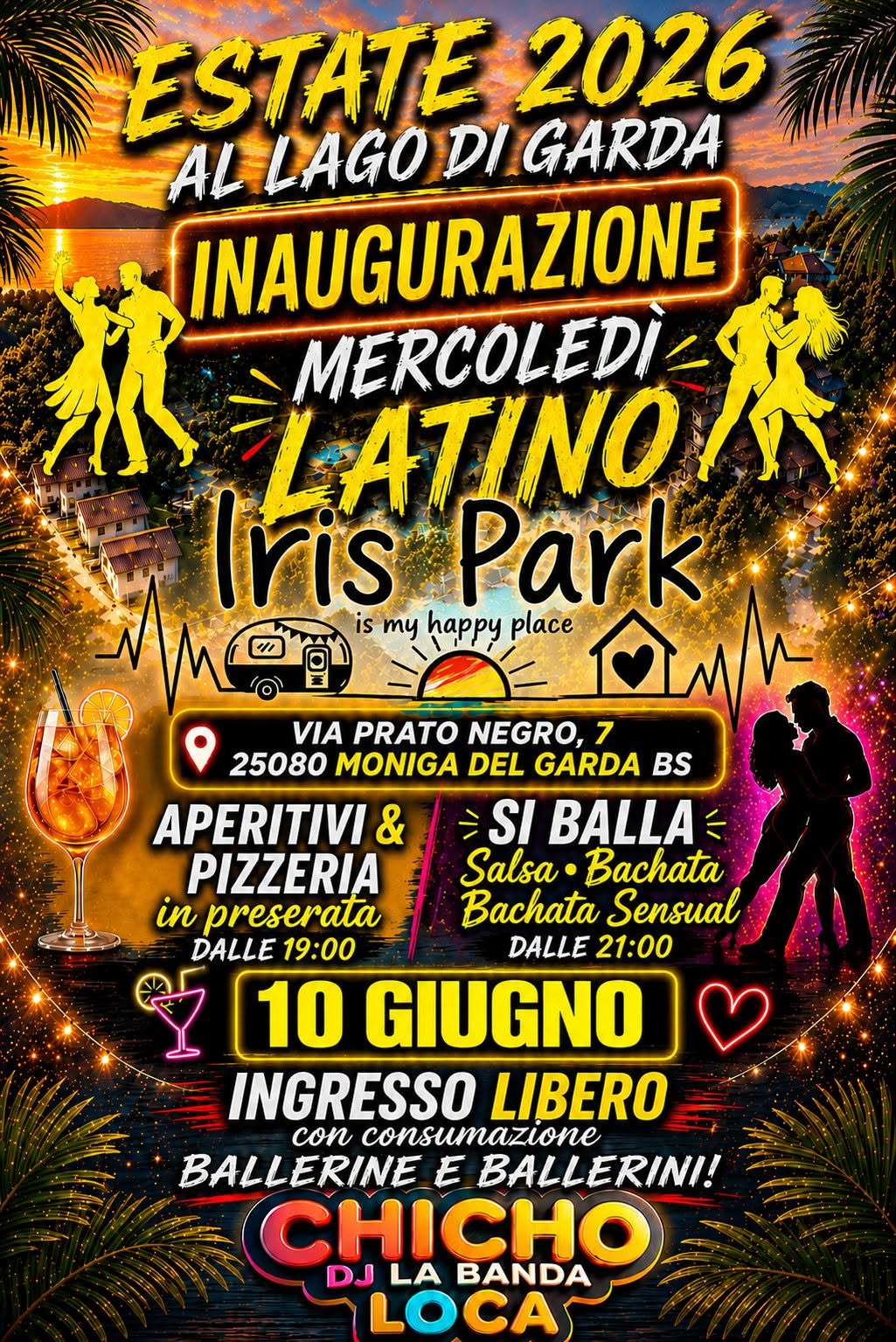 🔥💃🕺 MERCOLEDÌ 10 GIUGNO GRANDE INAUGURAZIONE MERCOLEDÌ DE BAILE 🕺💃🔥