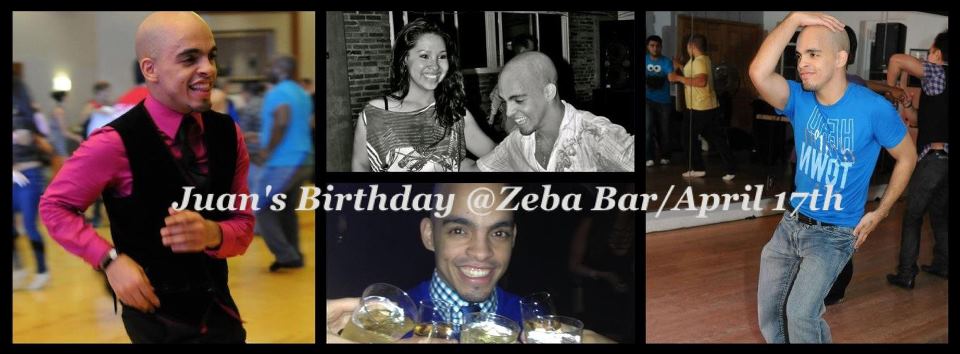 Celebrating Juan Aristy's Birthday @ Zeba Bar April 17th