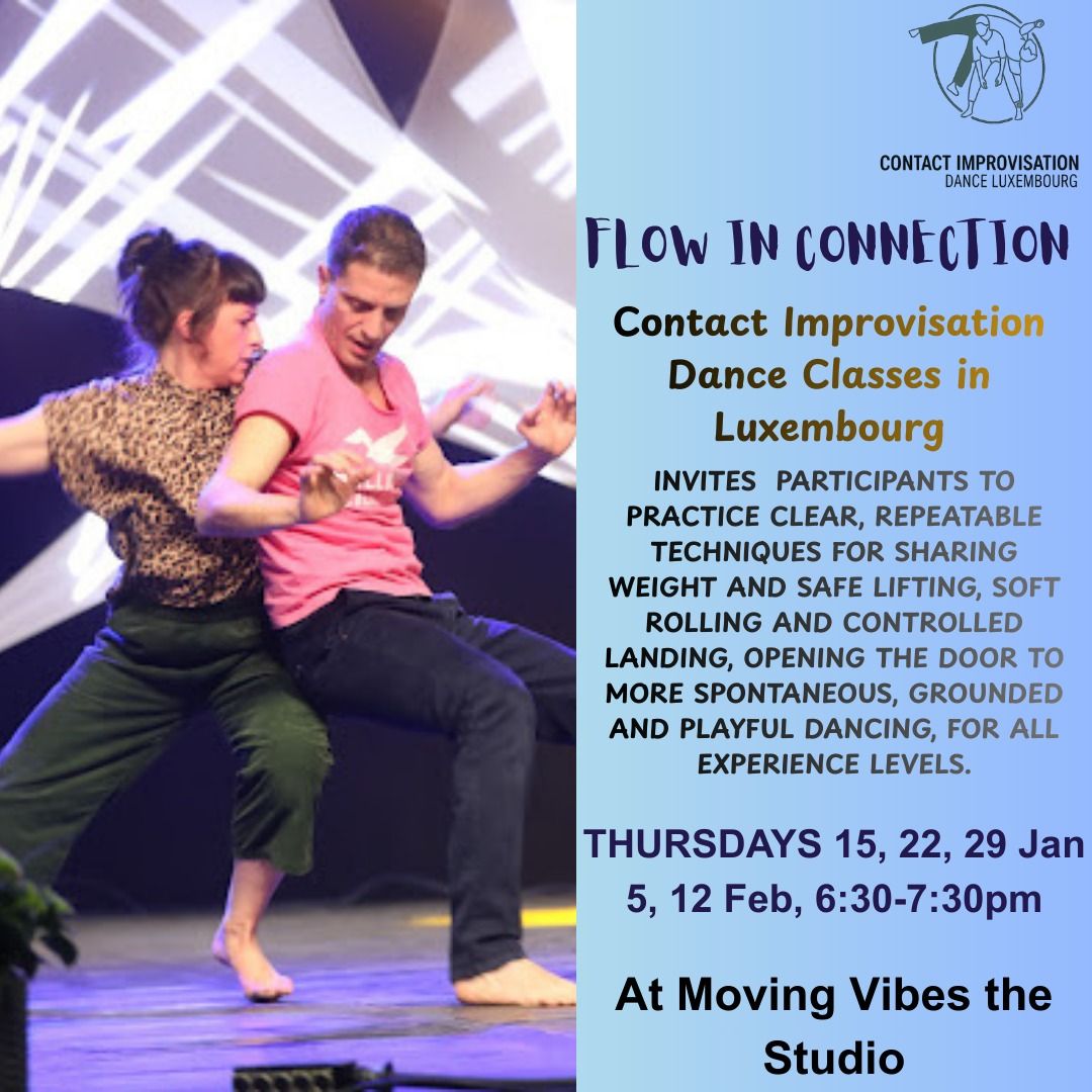 Contact Improvisation Dance Classes "FLOW IN CONNECTION"
