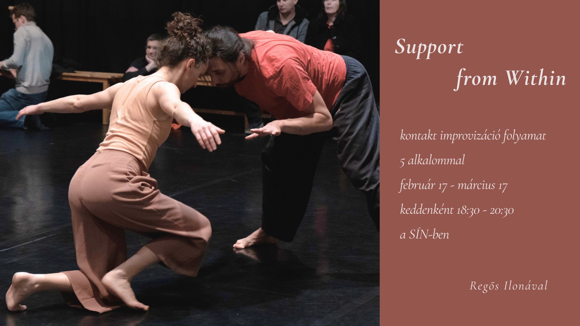 Support from Within - kontakt improvizáció folyamat