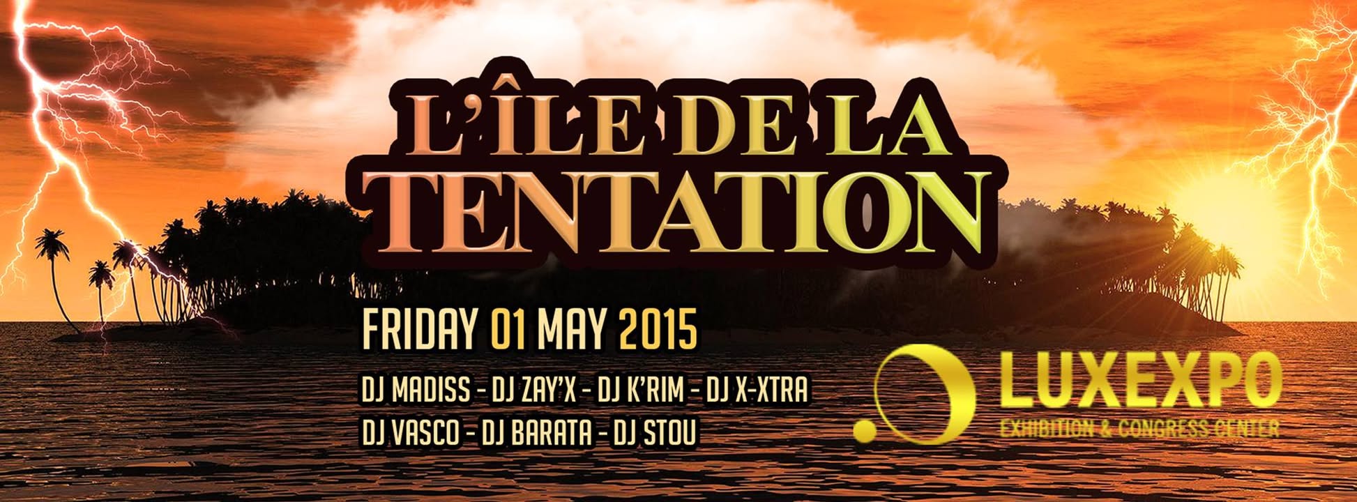 L’ÎLE DE LA TENTATION (kizomba Luxembourg Festival 2éme Edition)