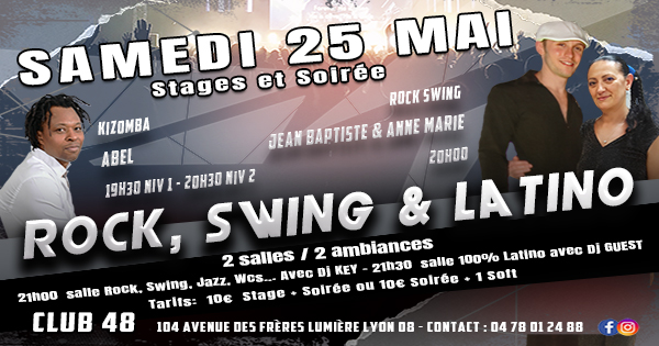 STAGES & SOIREE ROCK, SWING & LATINO