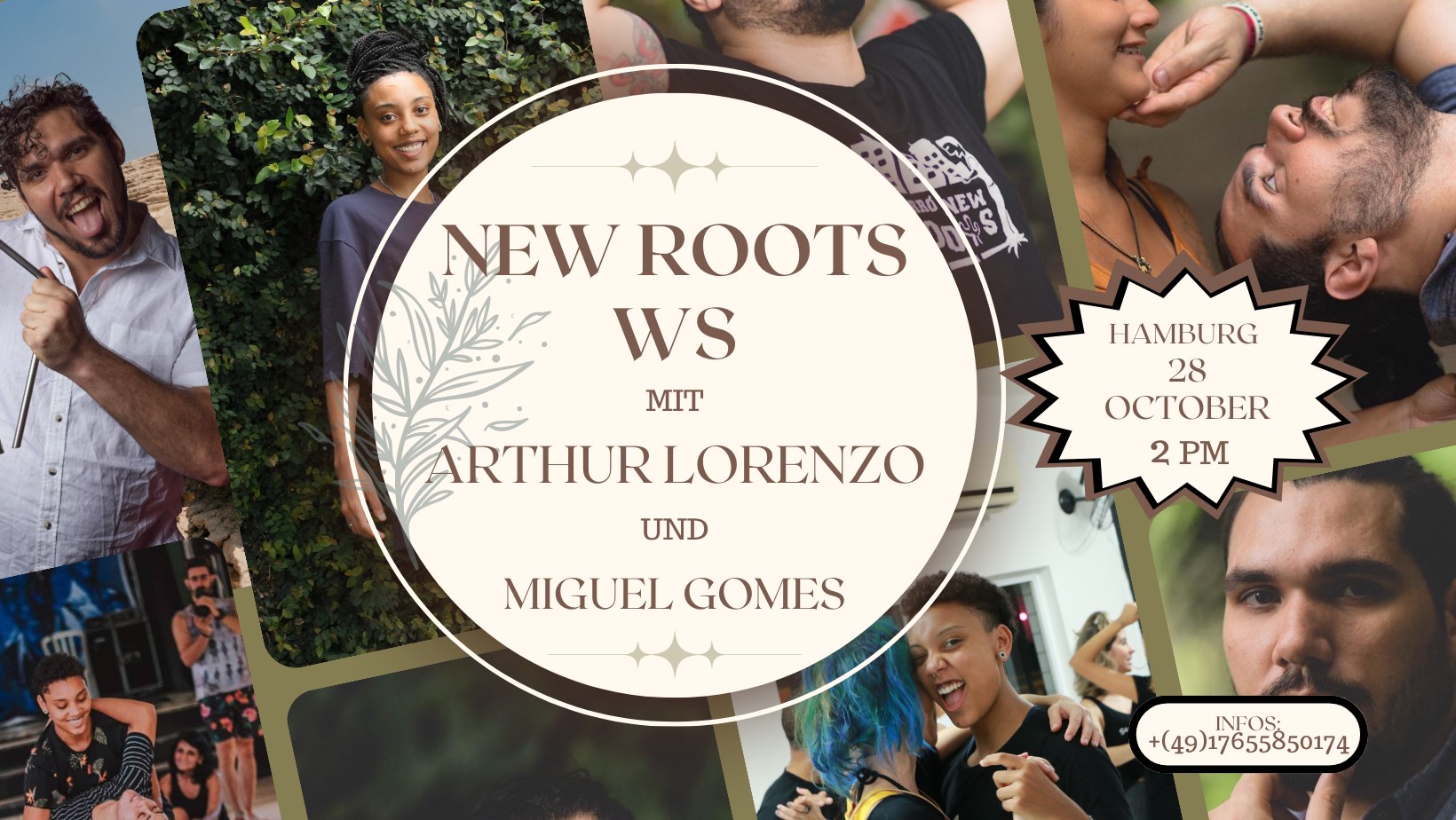 New Roots WS - Arthur Lorenzo Und Miguel Gomes