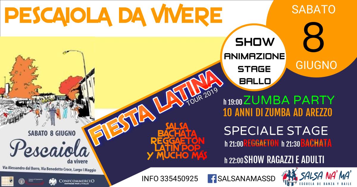 Pescaiola da Vivere con Salsa Na' Ma'- Fiesta Latina ₂₀₁₉