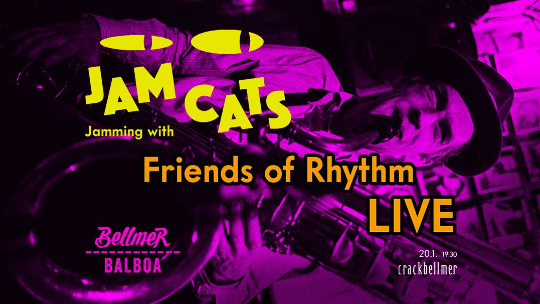 Jam Cats Session w Friends of Rhythm LIVE !!!
