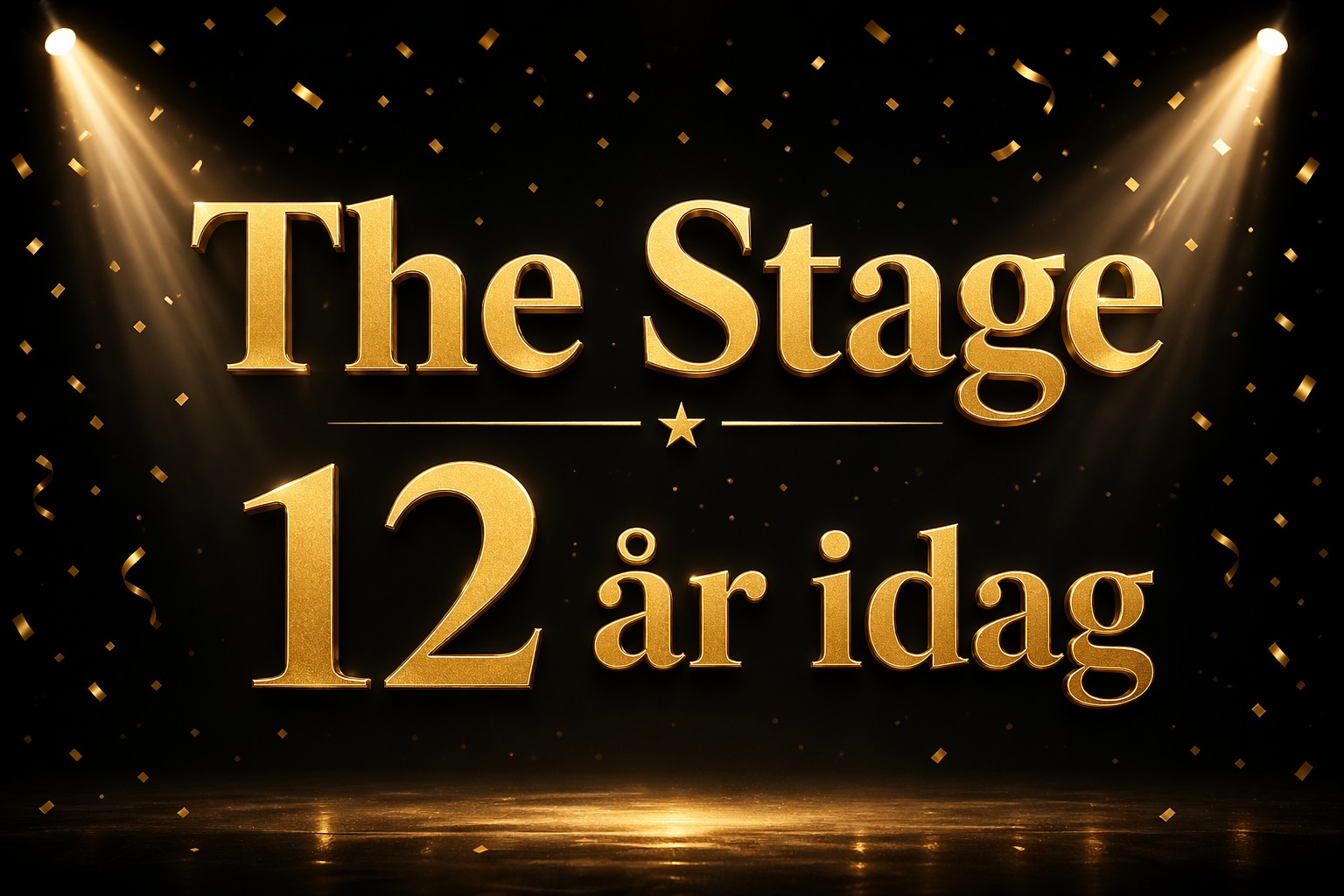 12 Års JUBILEUM