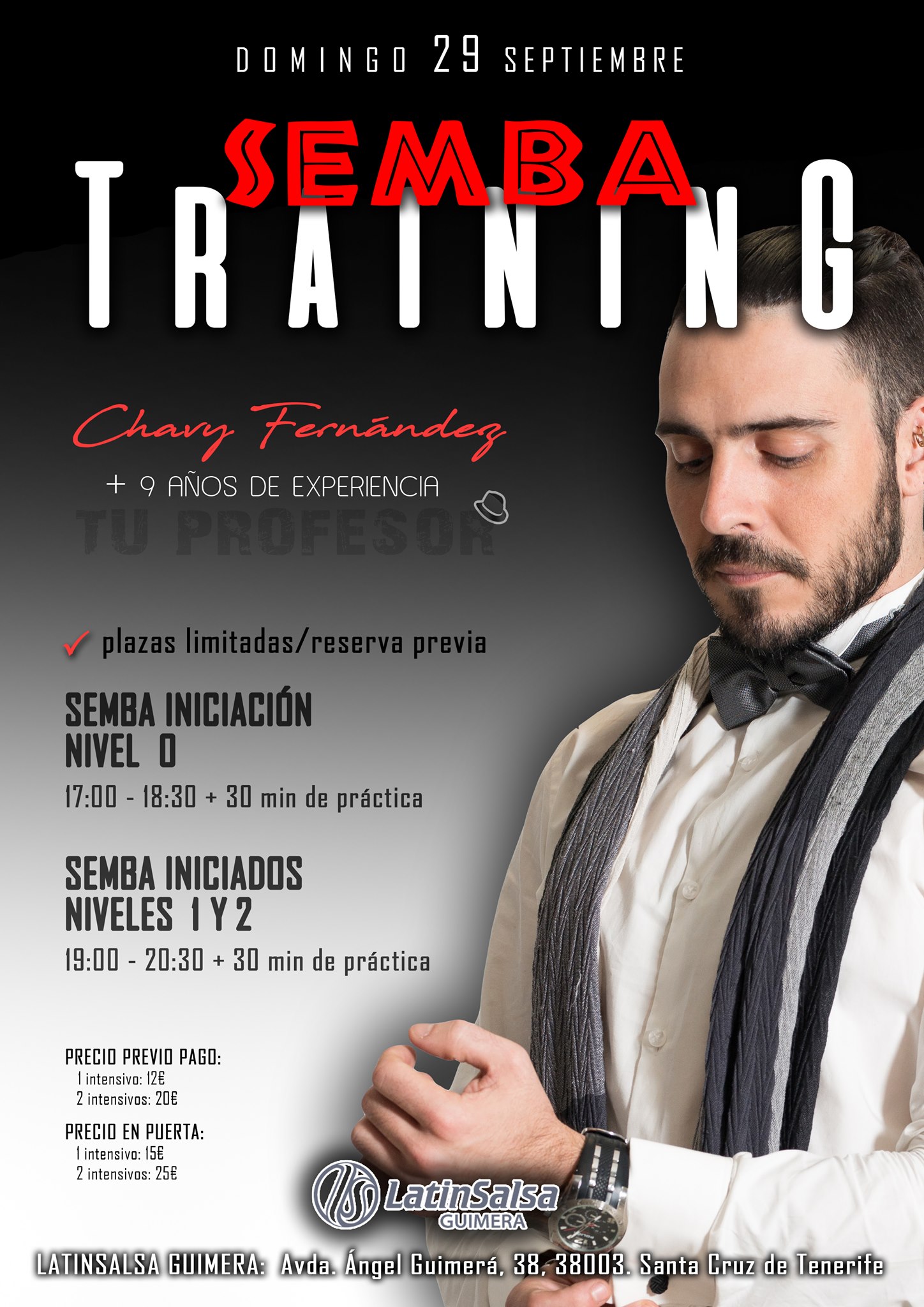 Semba Training con Chavy Fernández en LatinSalsa 29 09