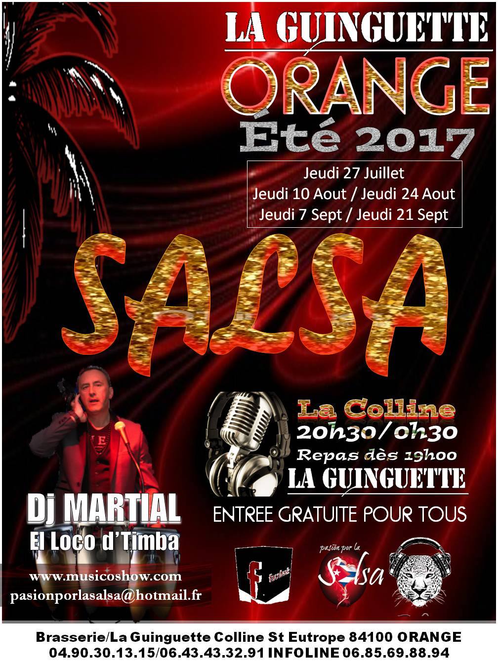 SALSA La Guinguette & Dj Martial El Loco d'Timba