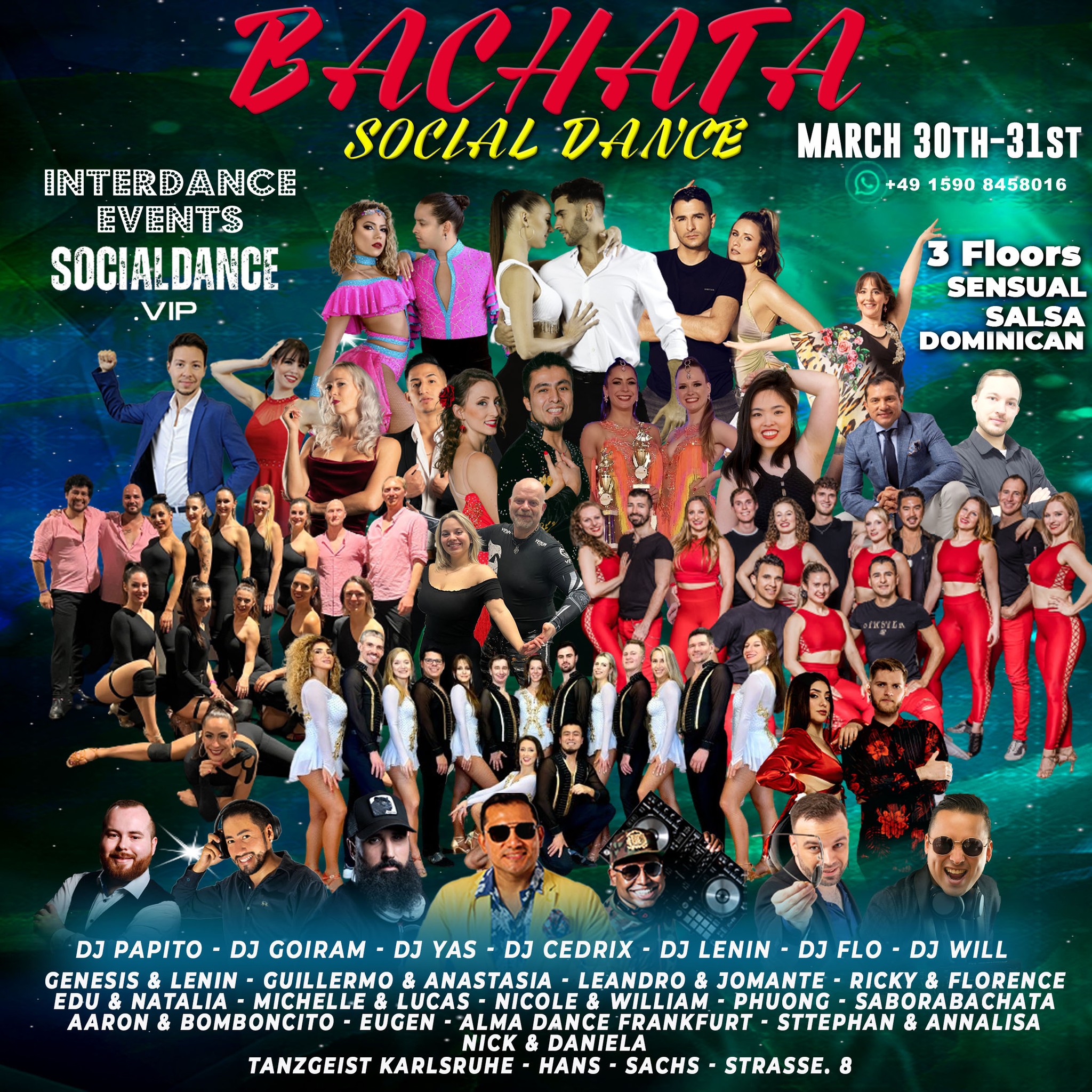 Bachata Social Dance - March 30,31