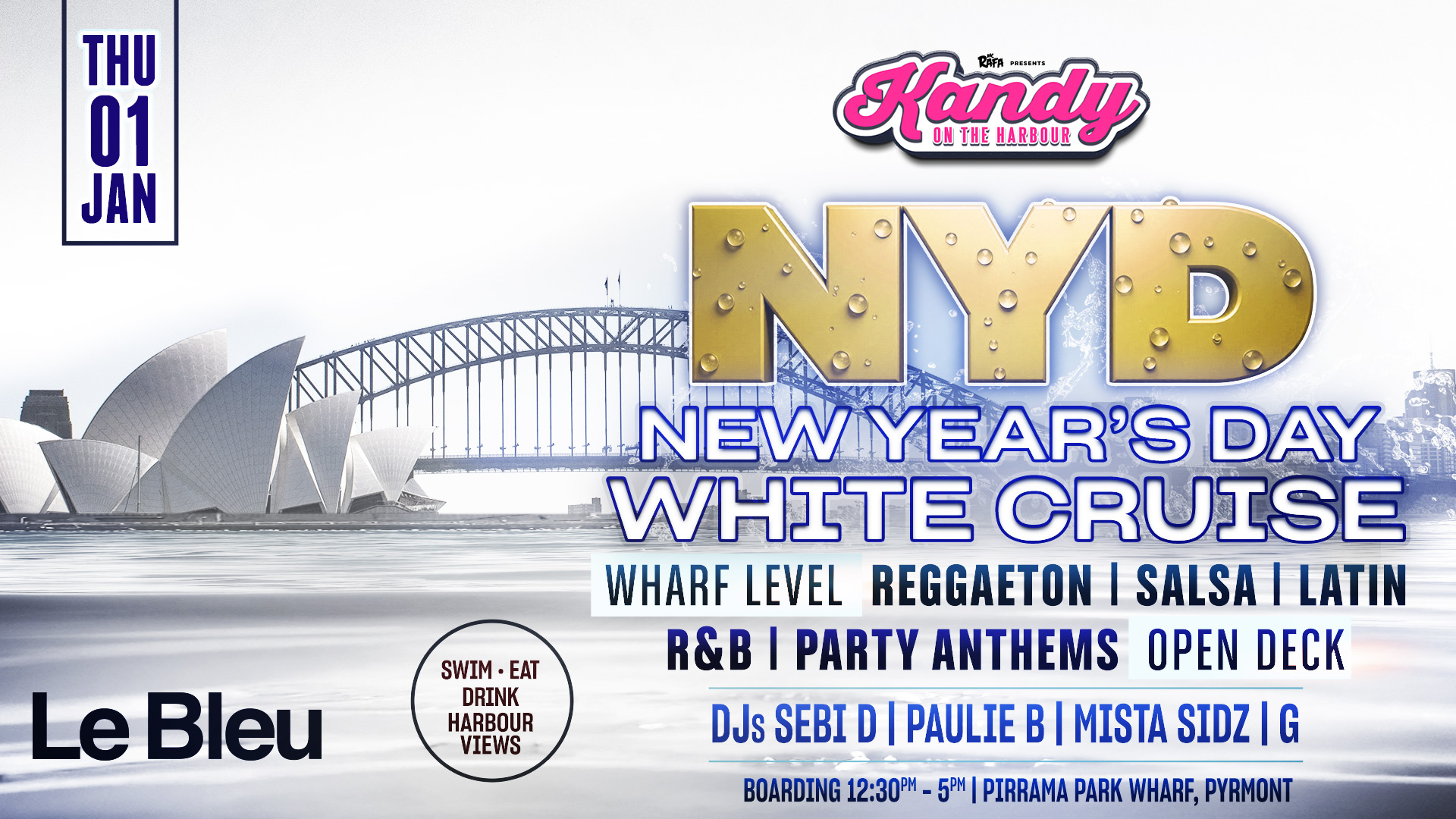 NYD Harbour Cruise