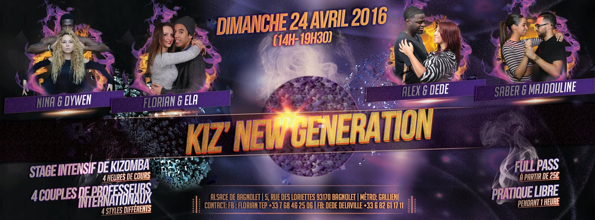 ★★★ WORKSHOP "KIZ' NEW GENERATION" + Social Kiz ★★★