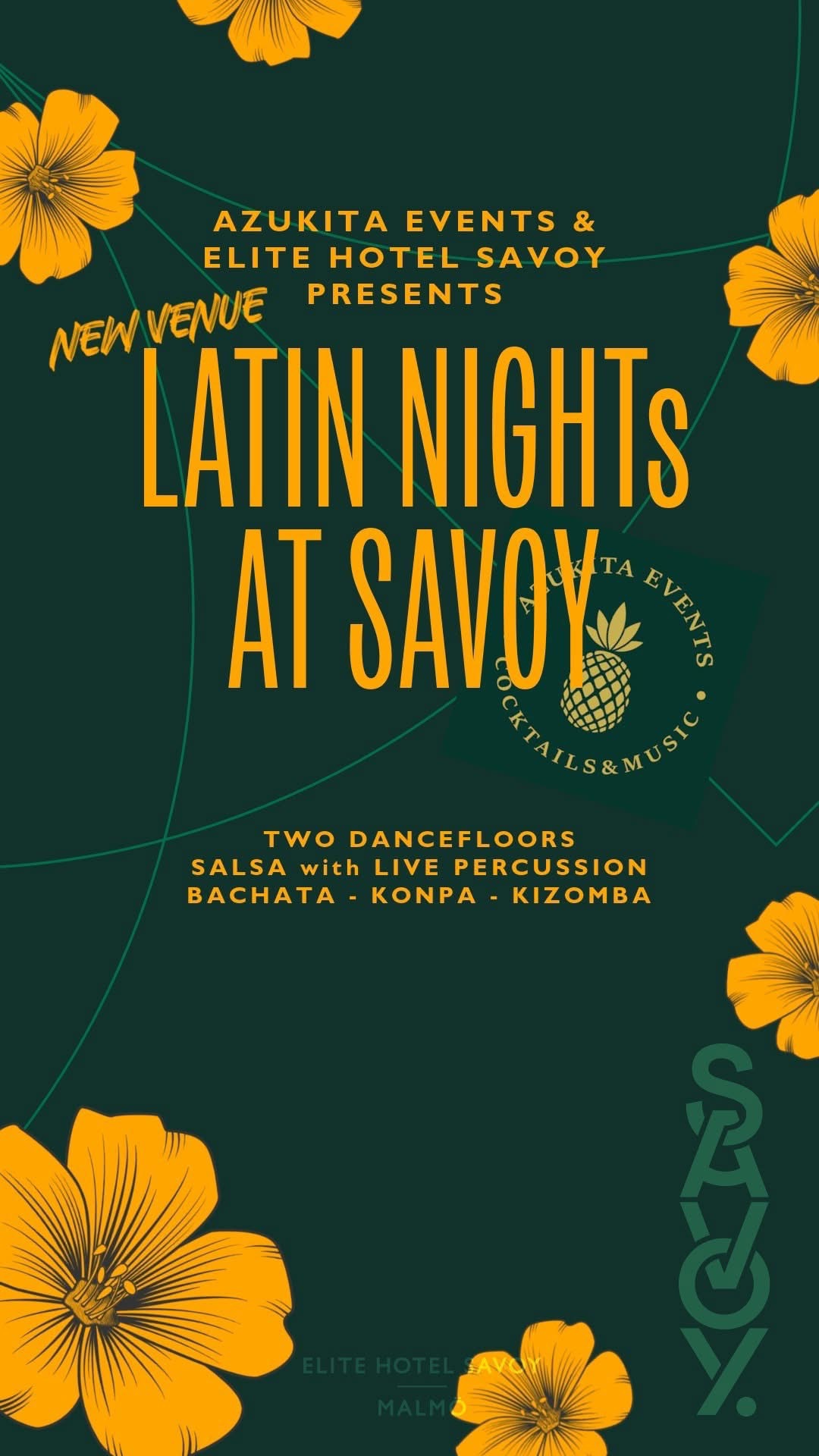 Latin Nights at Savoy💚✨