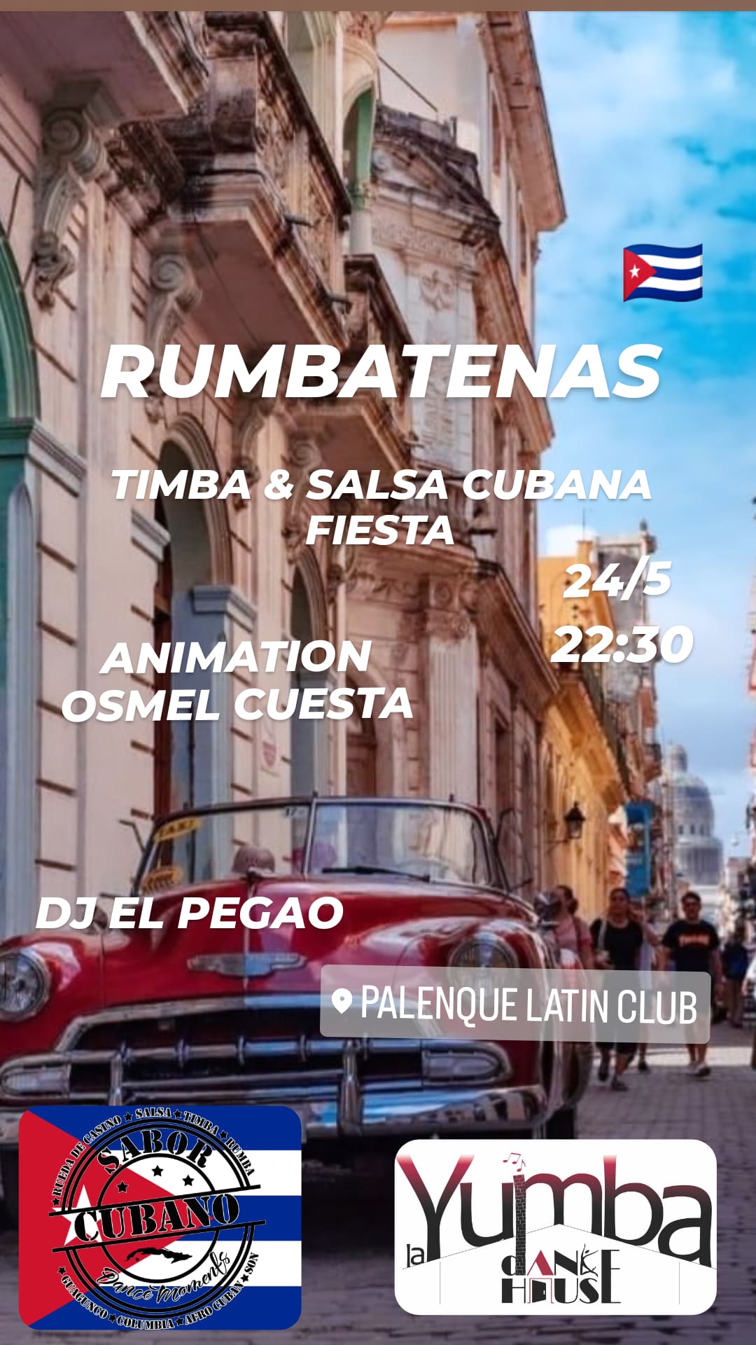 RUMBATENAS TIMBA & SALSA CUBANA FIESTA