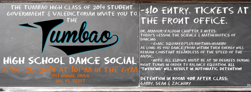 Tumbao "Throwback" Social - HIGH SCHOOL STYLE