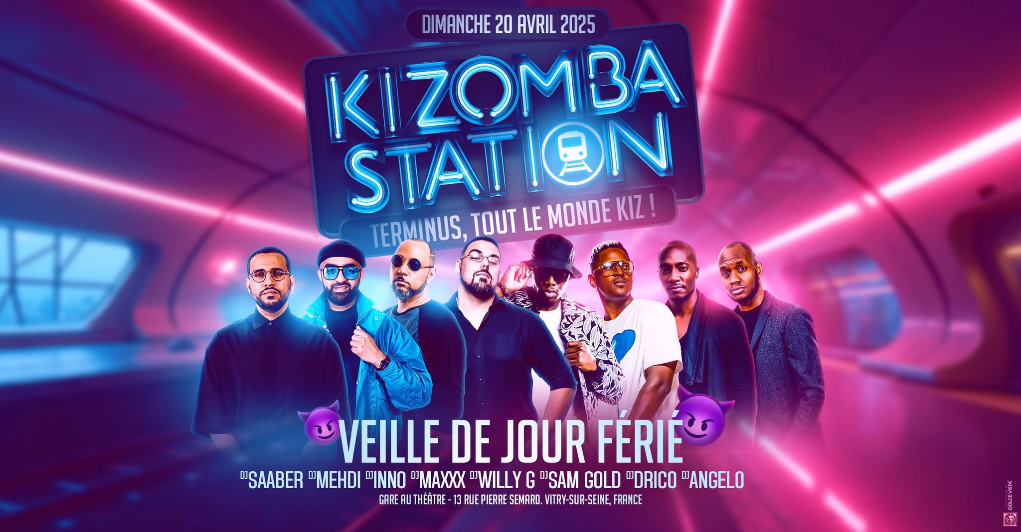 Kizomba Station - Dimanche 20 Avril (veille ferie)