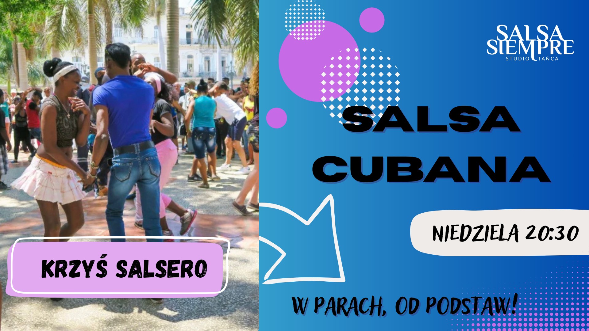 Salsa Cubana w parach od podstaw!