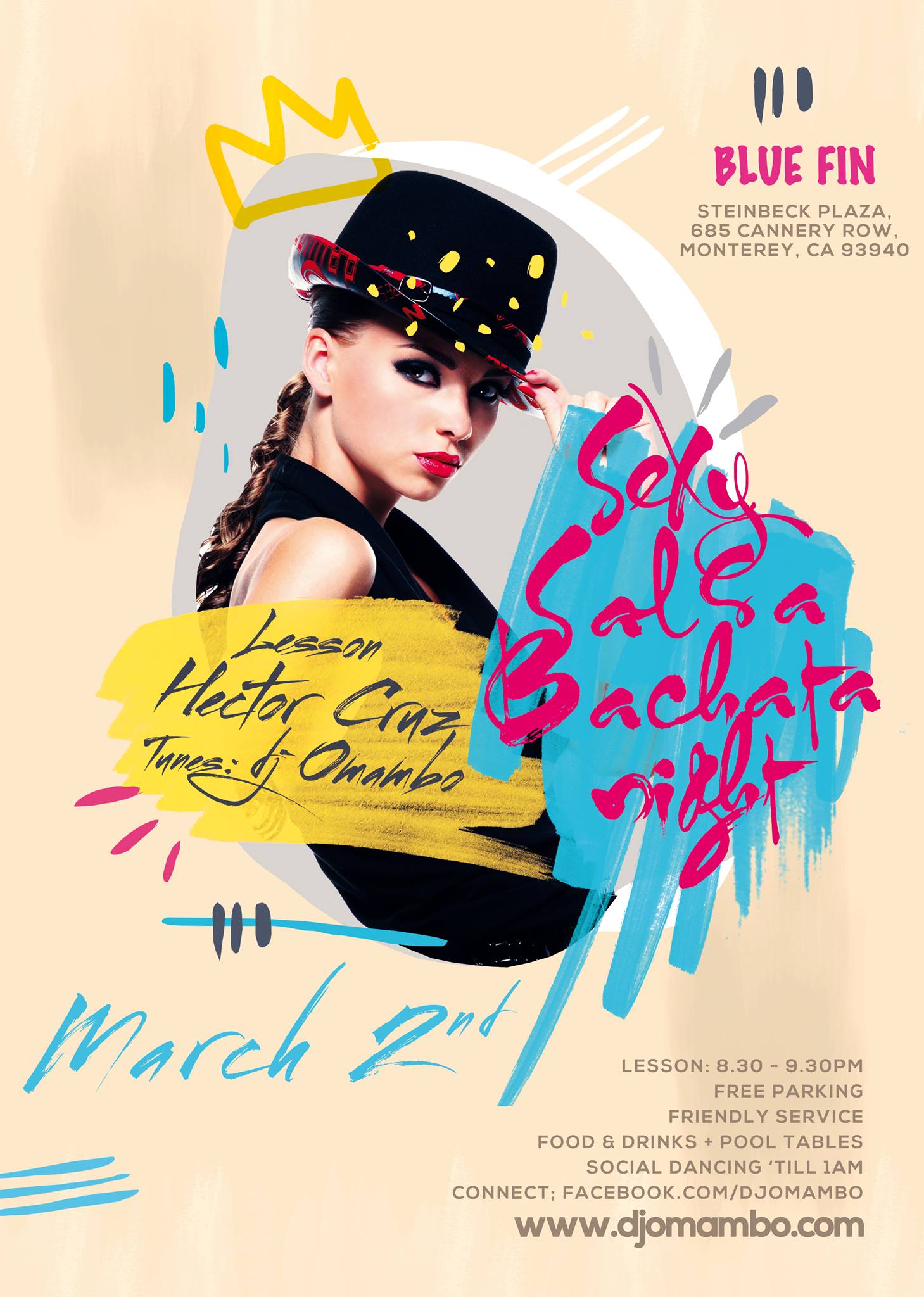 ♫♚♛ Thursday, March 2nd 2017 - Sexy Salsa Bachata Social ♫♚♛-